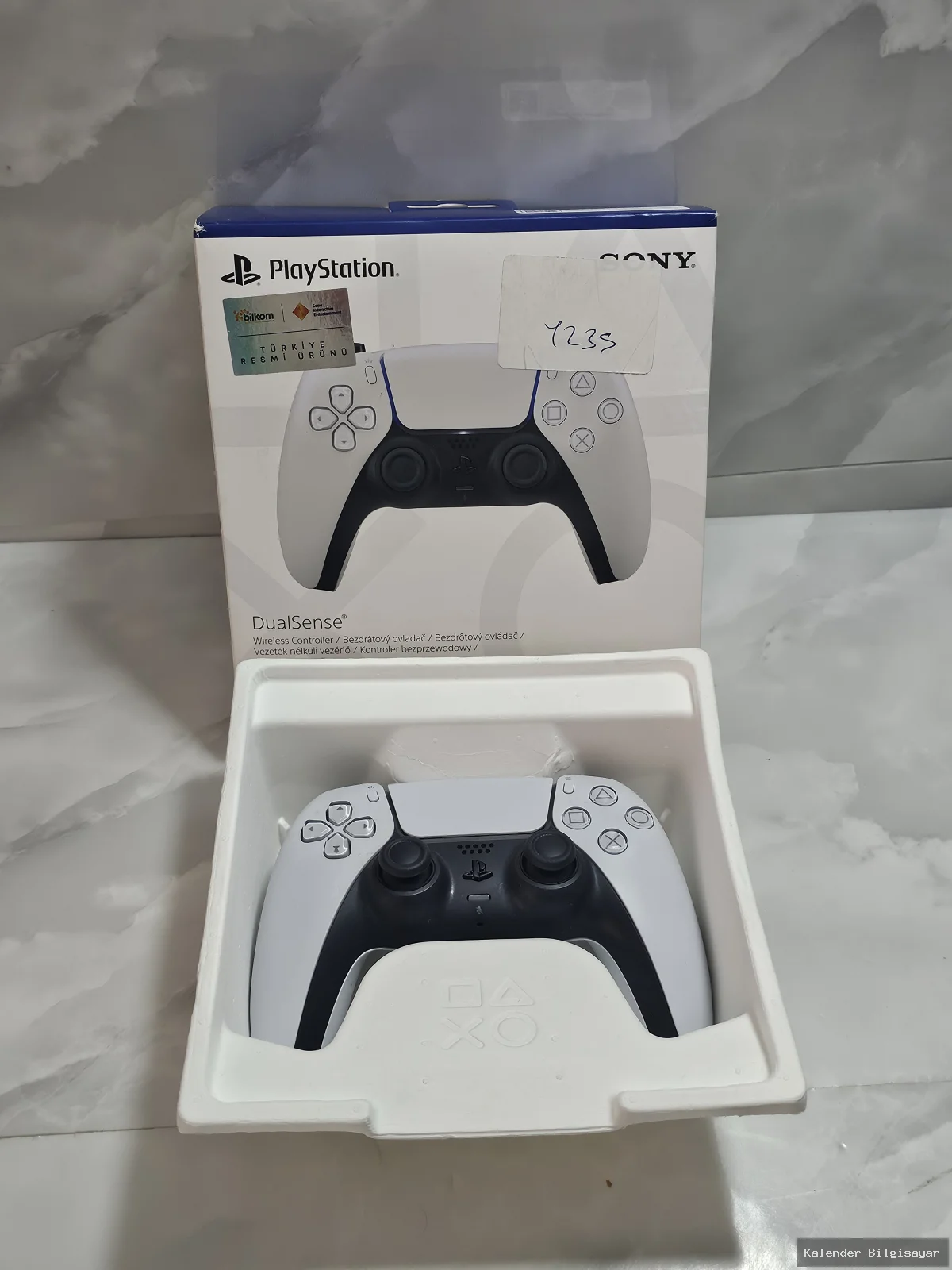 İkinci El Sony Sony PlayStation 5 DualSense Kablosuz Kontrolcü Beyaz - Görsel 1
