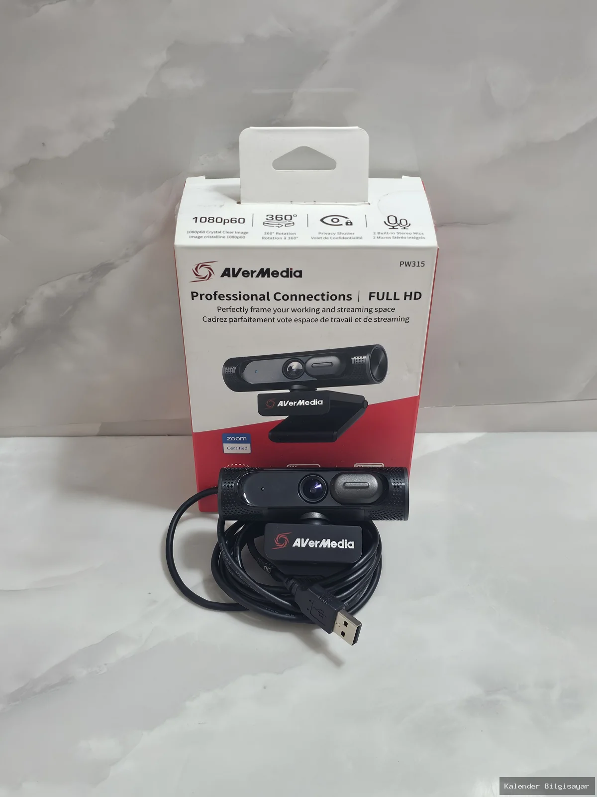 İkinci El AVerMedia AVerMedia PW315 Full HD 1080P 60 FPS Webcam - Görsel 1