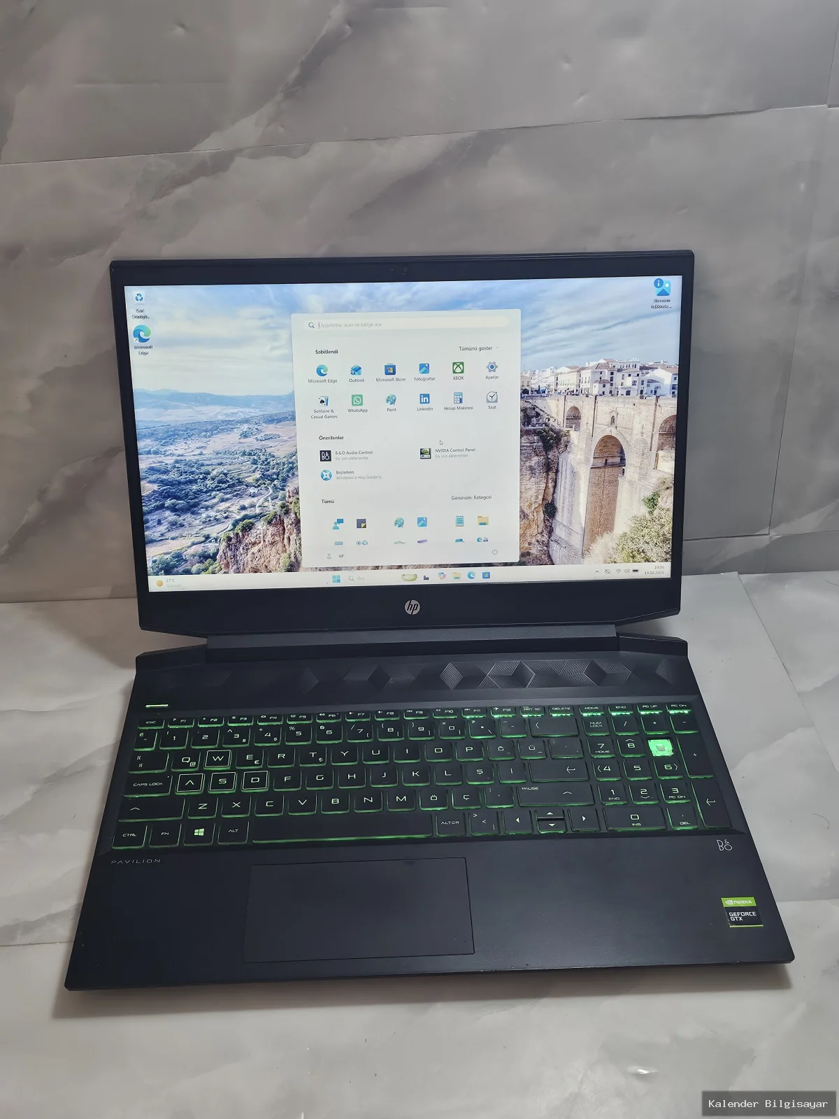İkinci El HP HP Ryzen 5 3550H GTX 1650 8 GB RAM 256 GB SSD Gaming Laptop - Görsel 1