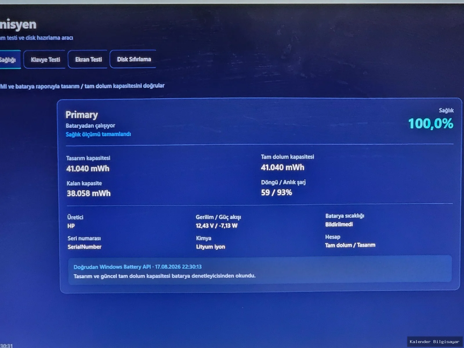 HP HP i5 1334U 8 GB RAM 512 GB SSD Laptop - Görsel 8