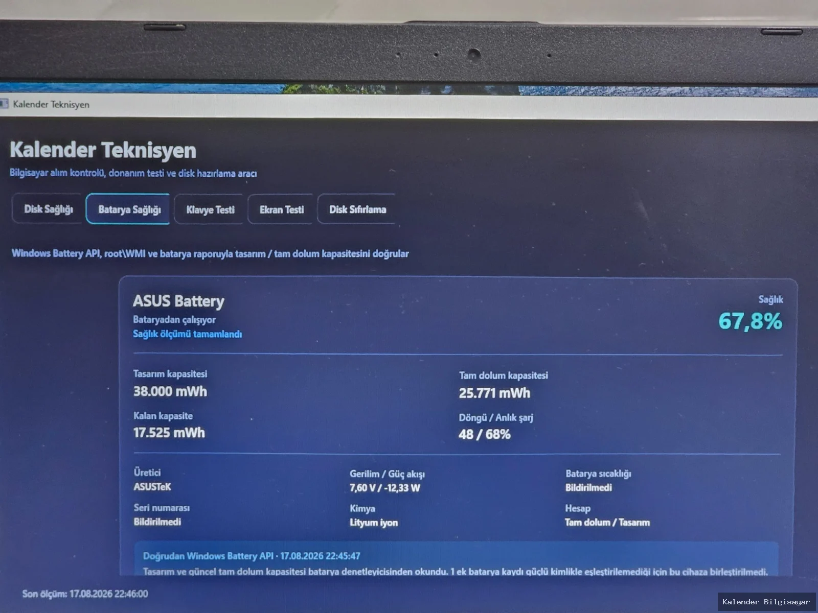 ASUS ASUS i5 7200U MX130 2 GB 512 GB SSD 12 GB RAM - Görsel 8