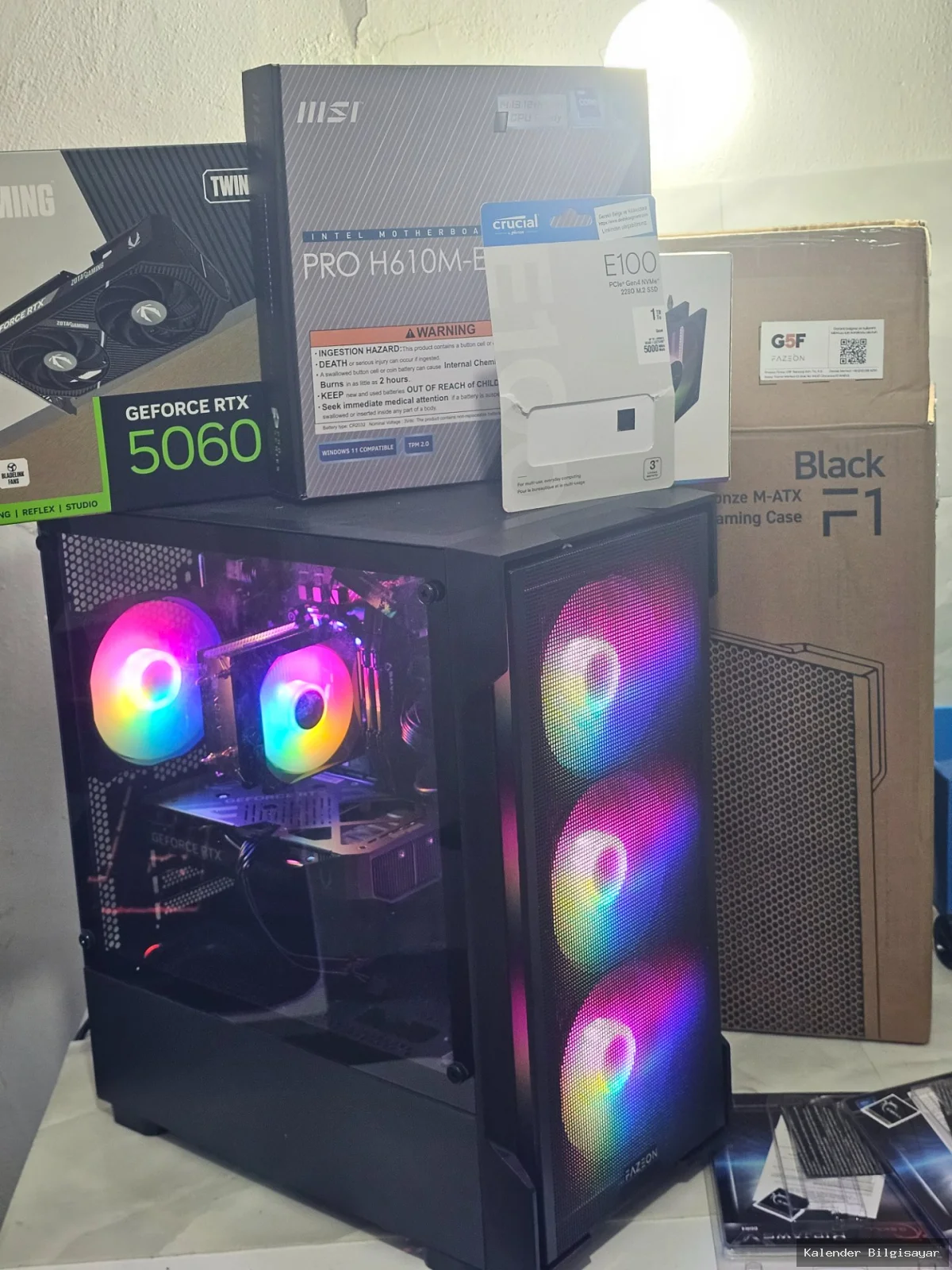 i5 12400F RTX 5060 16 GB RAM 1 TB SSD