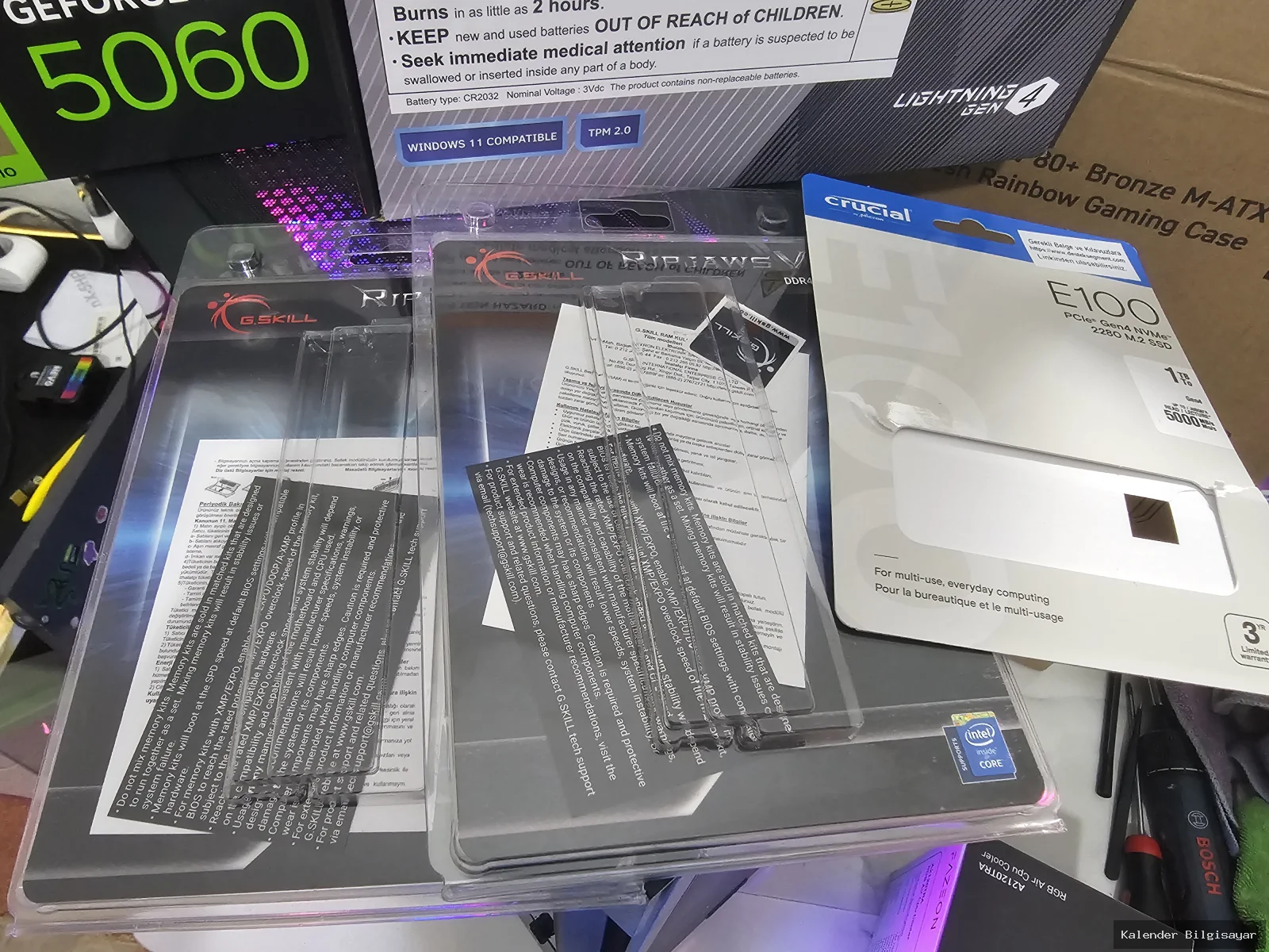 i5 12400F RTX 5060 16 GB RAM 1 TB SSD - Görsel 6
