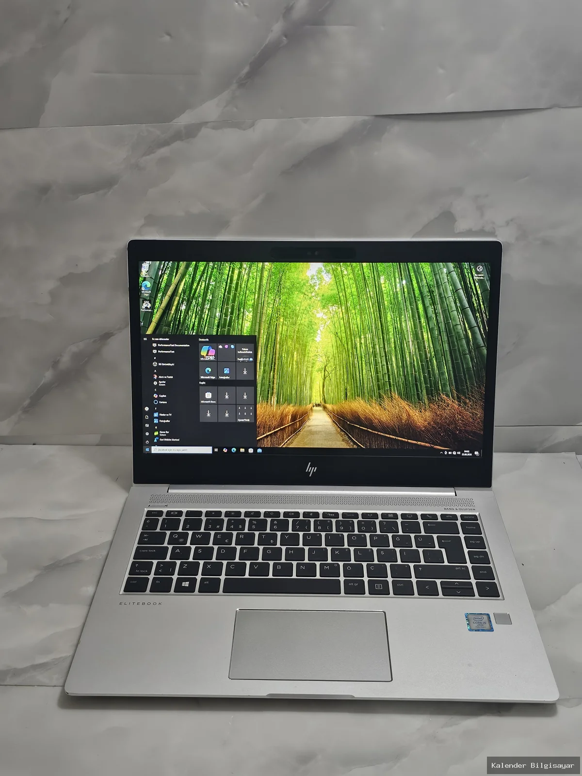 HP HP EliteBook i5 7300U 8 GB RAM 256 GB SSD 14 inç Full HD - Görsel 1