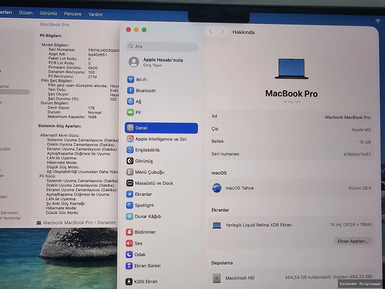 Apple MacBook Pro M5 16 GB RAM 512 GB SSD 14 inç - Görsel 6