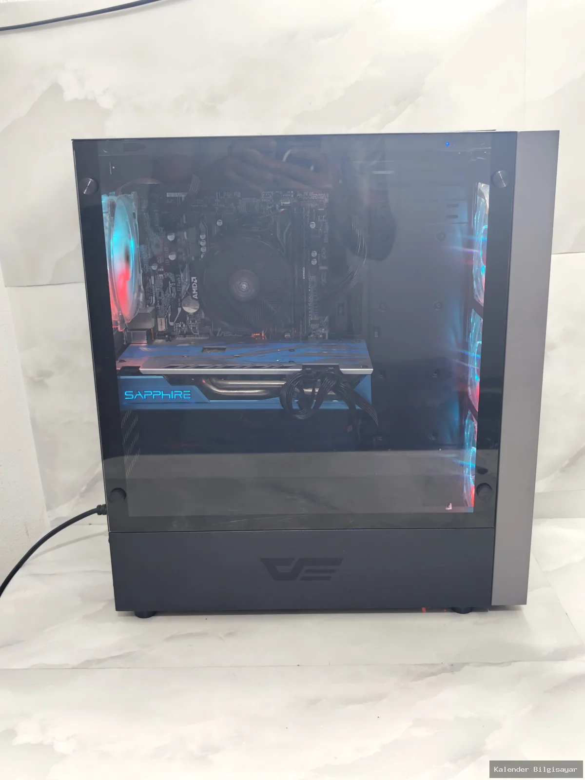 Ryzen 5 3500 RX 580 8 GB 16 GB RAM 256 GB SSD - Görsel 2