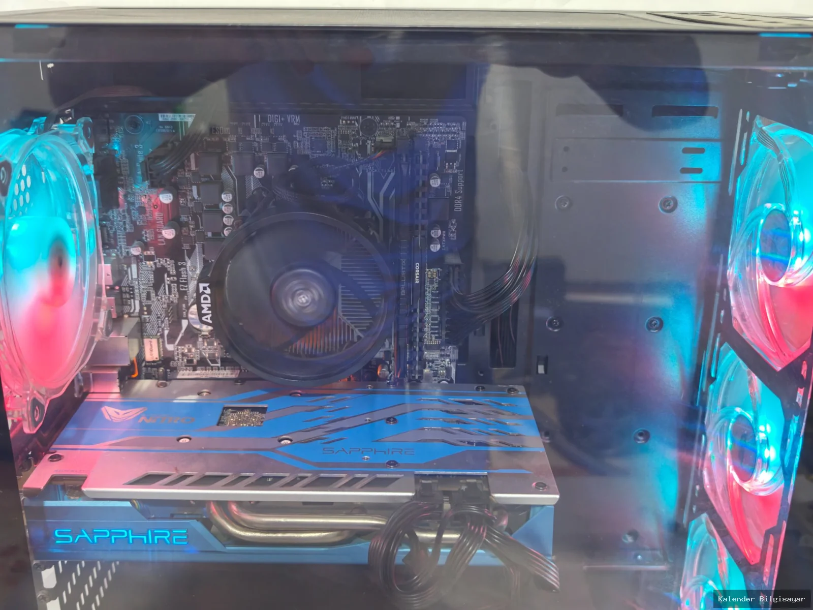 Ryzen 5 3500 RX 580 8 GB 16 GB RAM 256 GB SSD - Görsel 3