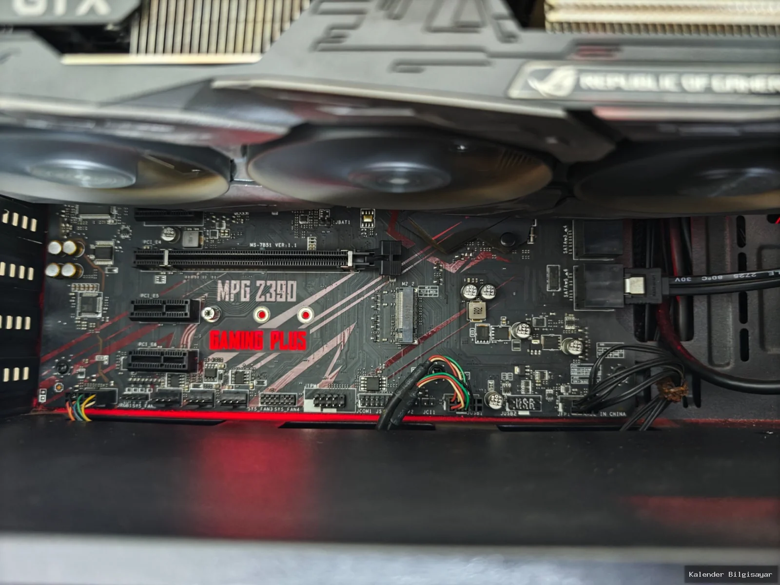 i5 9600K ASUS ROG 1660Ti 16 GB RAM 512 GB SSD 1 TB HDD - Görsel 3