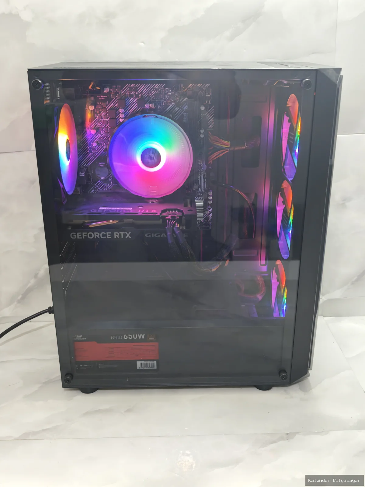 Ryzen 7 5700 RTX 4060 16 GB RAM 512 GB SSD - Görsel 2