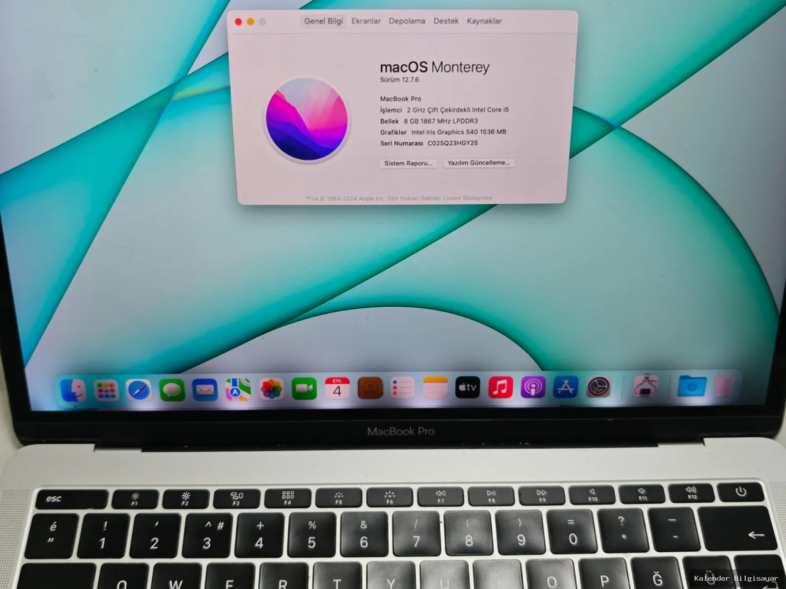 Apple MacBook Pro 2017 i5 8 GB RAM 256 GB SSD 13 inç - Görsel 7