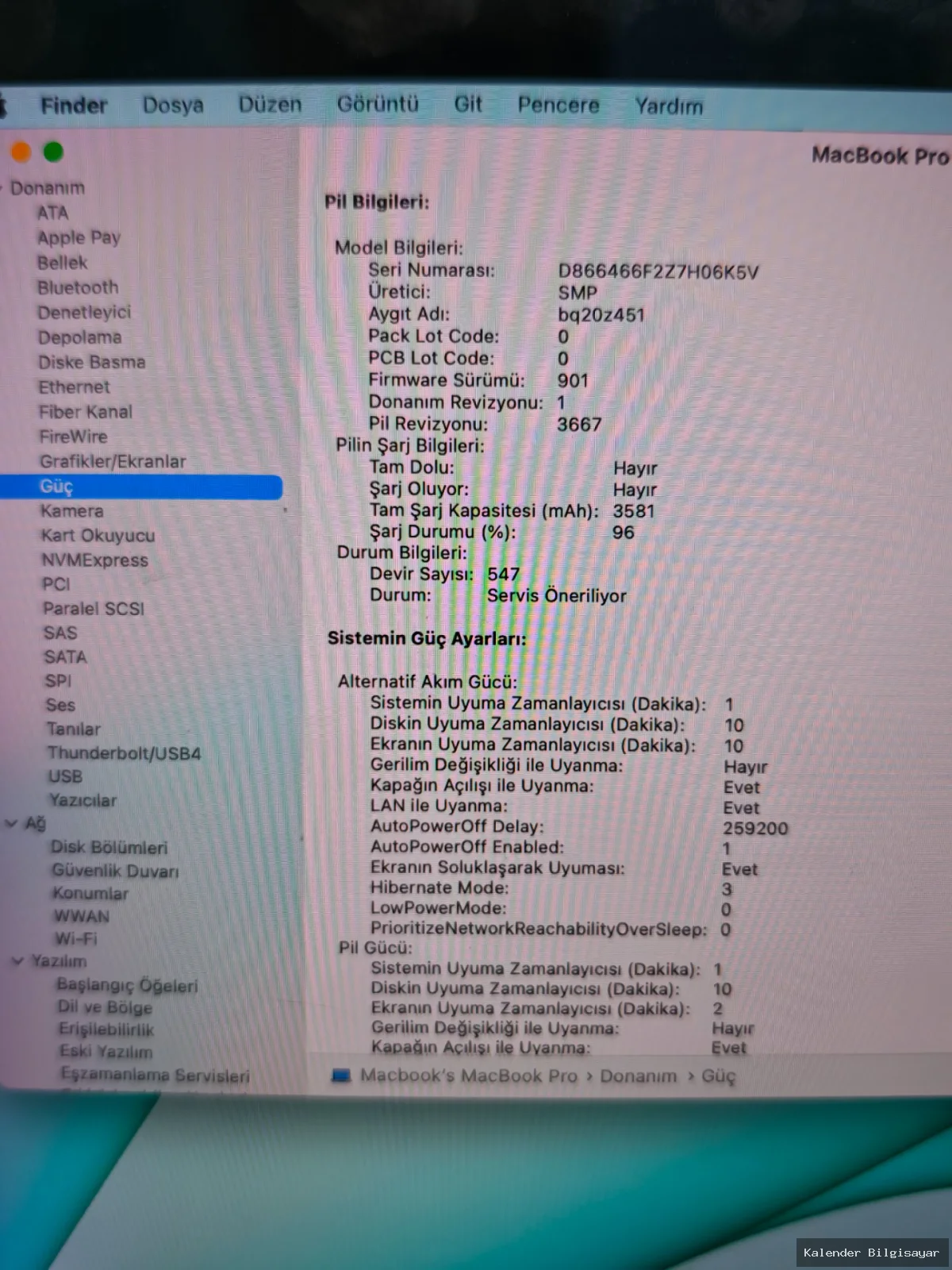 Apple MacBook Pro 2017 i5 8 GB RAM 256 GB SSD 13 inç - Görsel 8