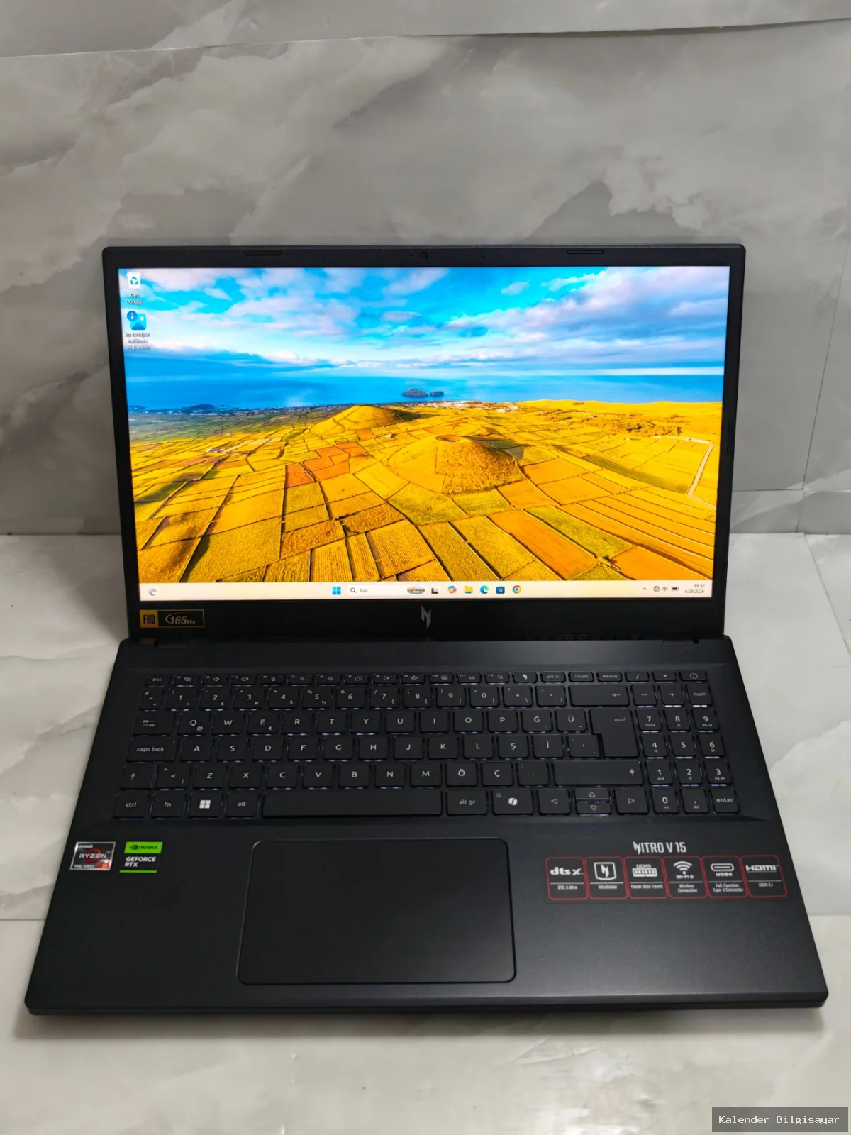 İkinci El Acer Acer Ryzen 5 7535HS RTX 3050 6 GB 16 GB DDR5 RAM 512 GB SSD - Görsel 1