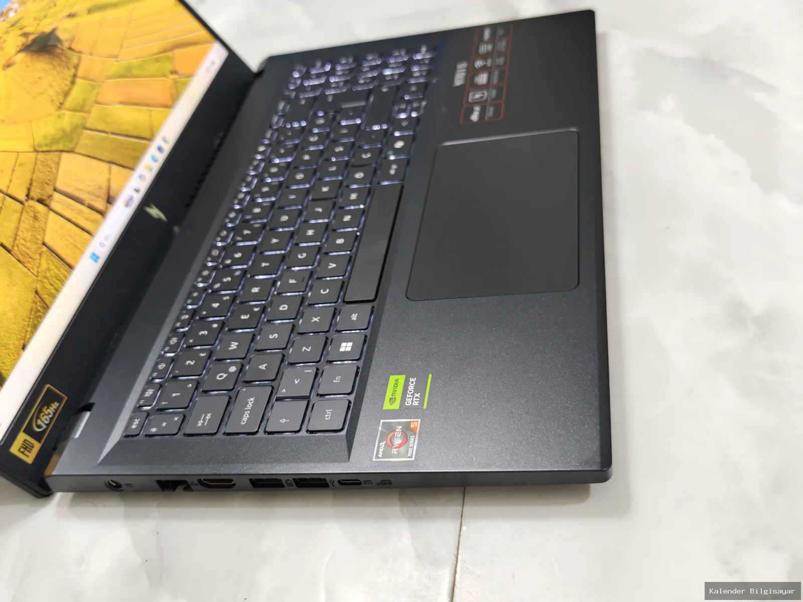 Acer Acer Ryzen 5 7535HS RTX 3050 6 GB 16 GB DDR5 RAM 512 GB SSD - Görsel 3