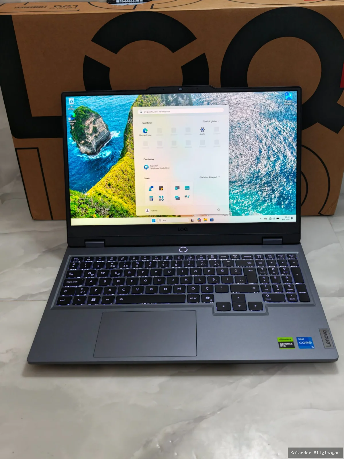 İkinci El Lenovo Lenovo LOQ 15IRX10 i5 13450HX RTX 5050 24 GB RAM 512 GB SSD - Görsel 1