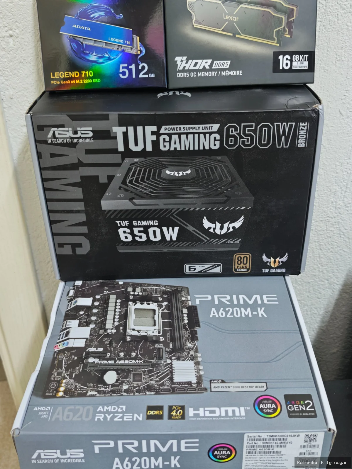 Ryzen 7 7800x3d RTX 4060 16 GB DDR5 RAM 512 GB SSD - Görsel 5