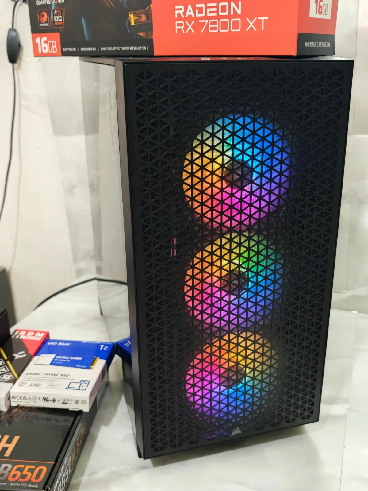 Ryzen 5 7600X RX 7800 XT 32 GB DDR5 RAM 1 TB SSD - Görsel 2