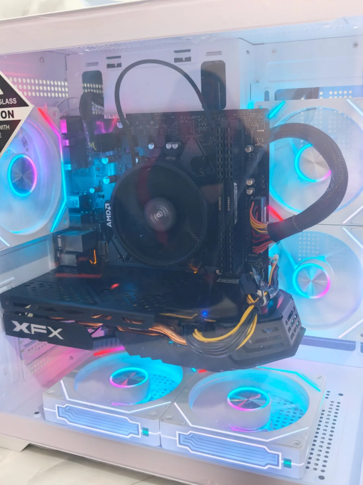 Ryzen 5 2600 RX 580 8 GB 16 GB RAM 256 GB SSD 500 GB Harddisk - Görsel 3