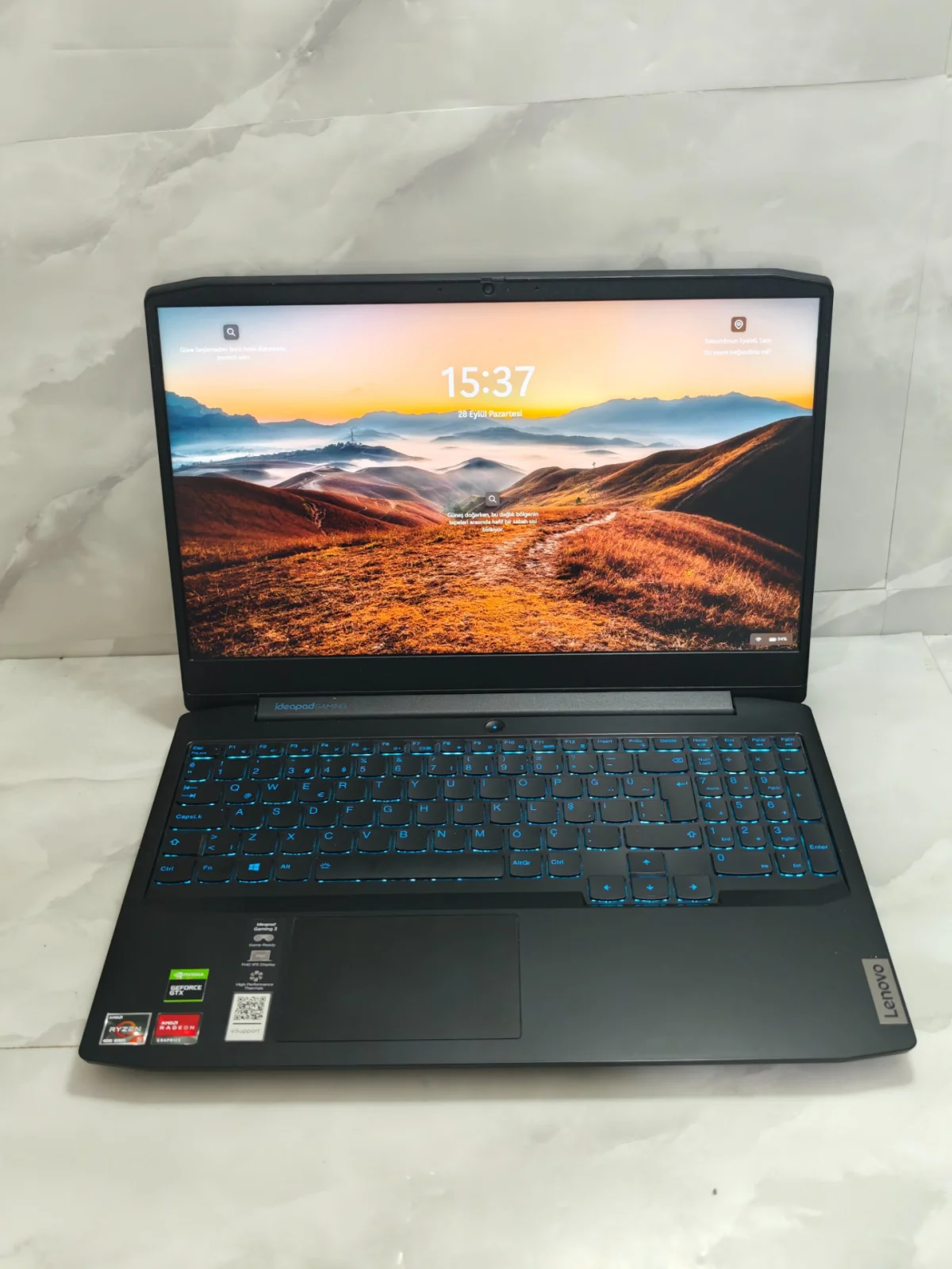 İkinci El Lenovo Lenovo Ryzen 5 4600H GTX 1650 8 GB RAM 512 GB SSD Gaming Laptop - Görsel 1