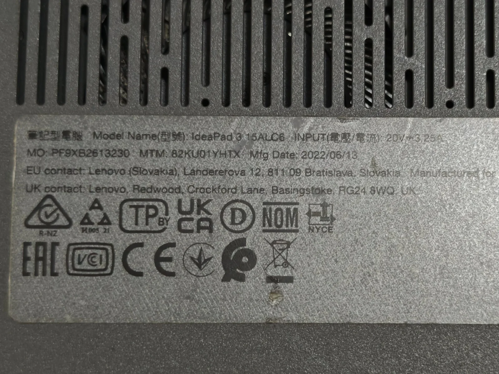 Lenovo Lenovo Ryzen 7 5700U 20 GB RAM 512 GB SSD Laptop - Görsel 7