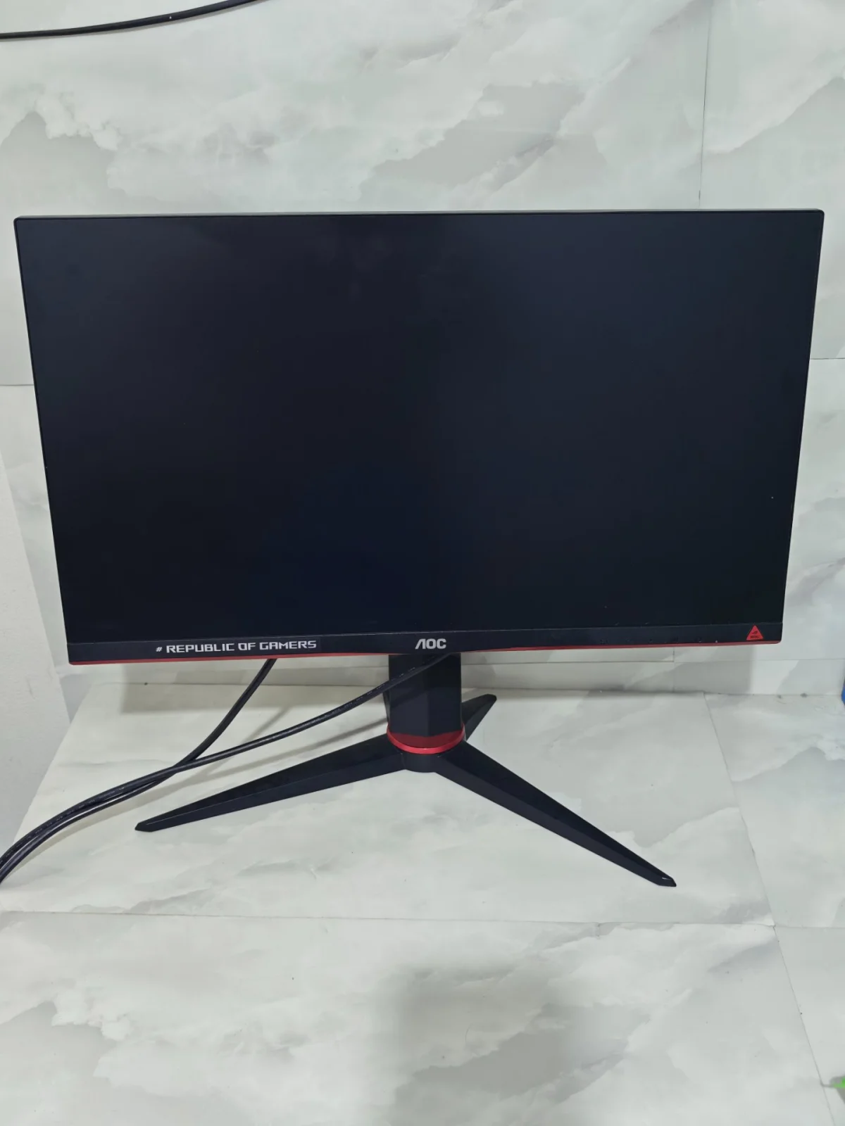 İkinci El AOC AOC 24G2U/Bk 23.8" Full HD 144 Hz 1 ms IPS Pivot Gaming Monitör - Görsel 1