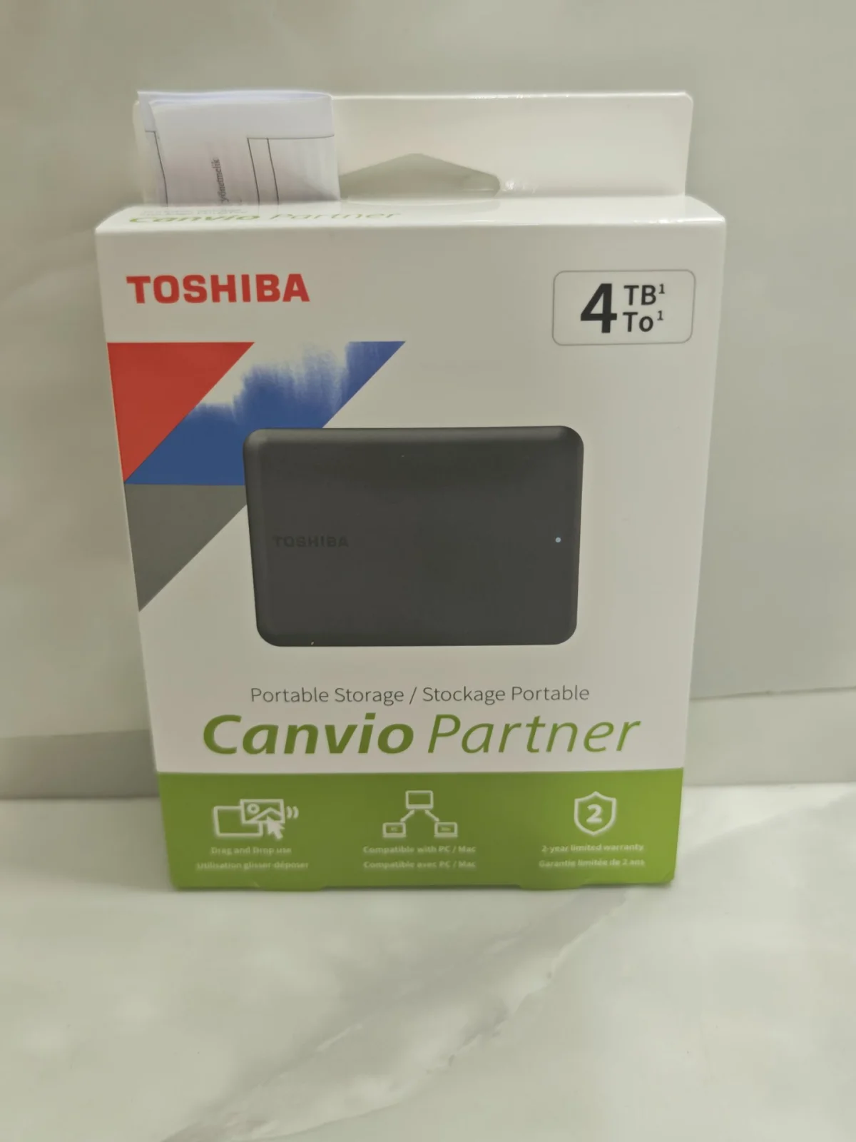 İkinci El Toshiba Toshiba Canvio Basics 4 TB 2.5" USB 3.2 Taşınabilir Harici Harddisk - Görsel 1
