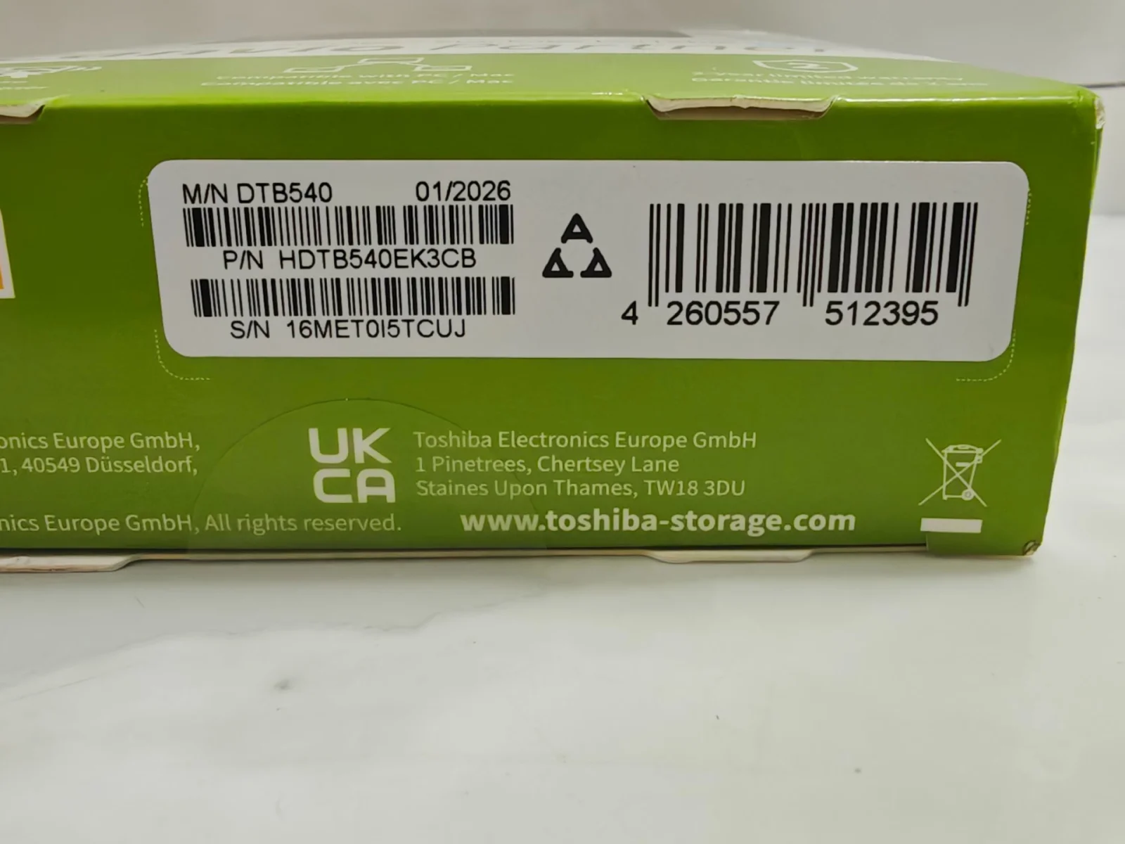 Toshiba Toshiba Canvio Basics 4 TB 2.5" USB 3.2 Taşınabilir Harici Harddisk - Görsel 3