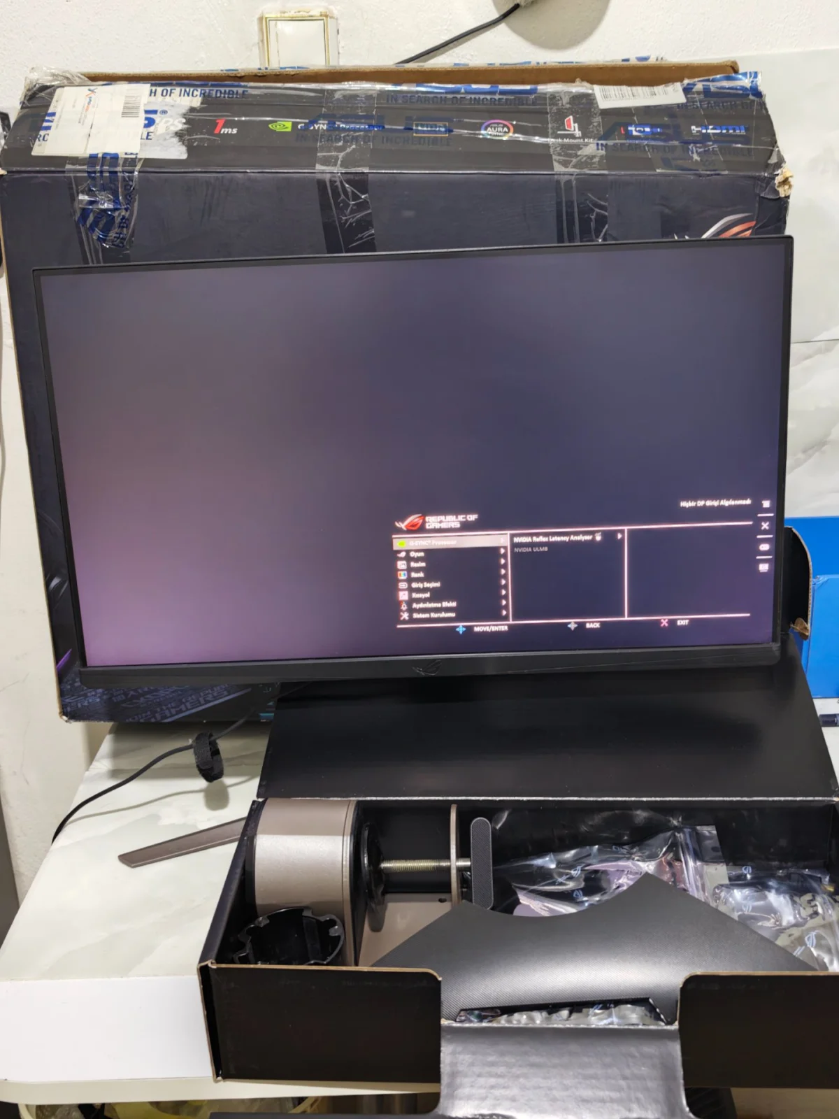 İkinci El ASUS ASUS ROG Swift PG259QNR 24.5" 360 Hz 1 ms G-Sync Oyuncu Monitörü - Görsel 1