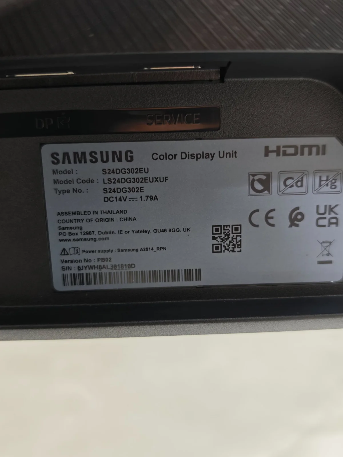 Samsung Samsung Odyssey G3 S24DG302EU 24" 180 Hz 1 ms Full HD Gaming Monitör - Görsel 3