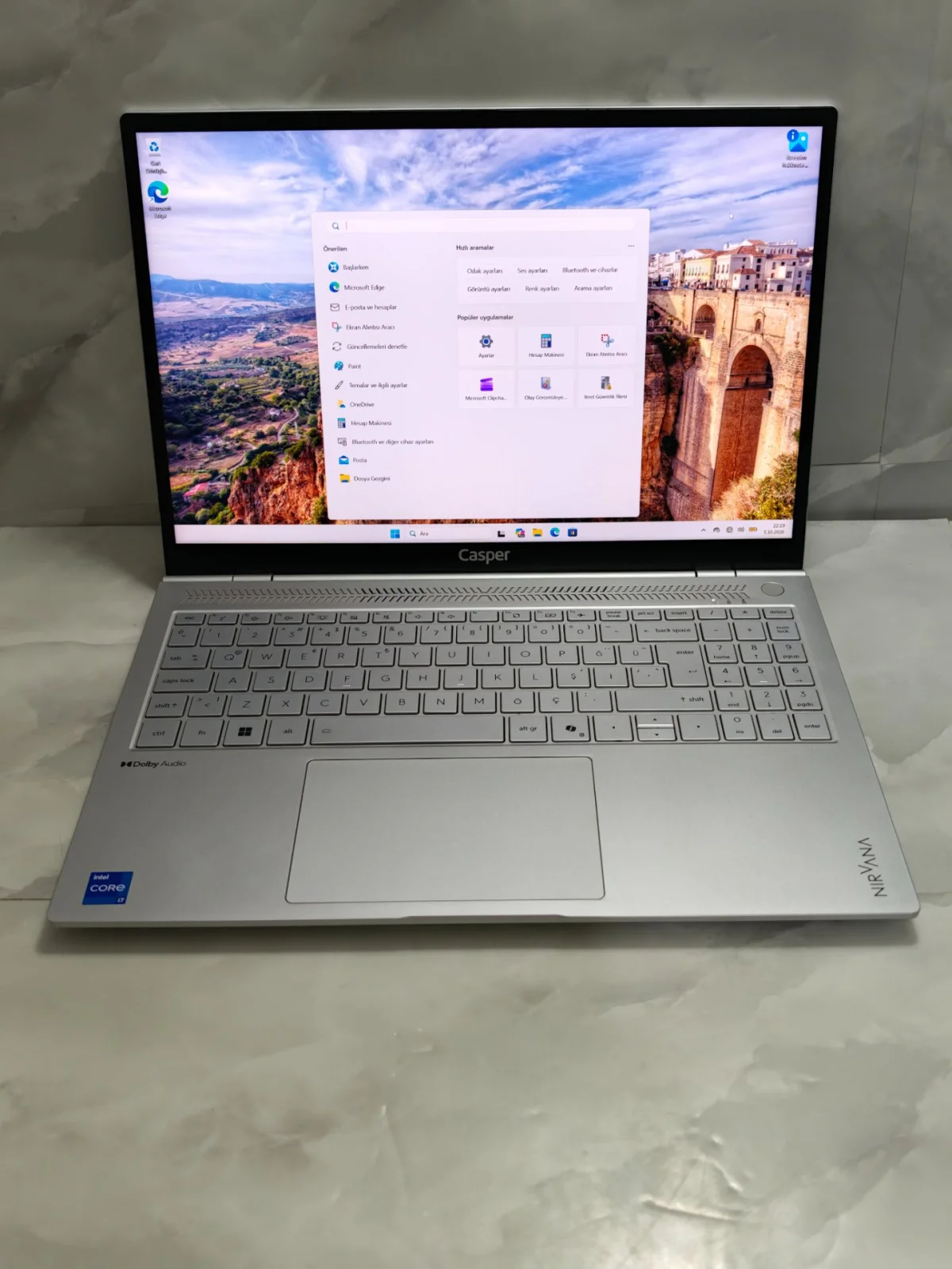 İkinci El Casper Casper Nirvana S100 Intel Core i7 13620H 32 GB DDR5 RAM 512 GB SSD 16 - Görsel 1