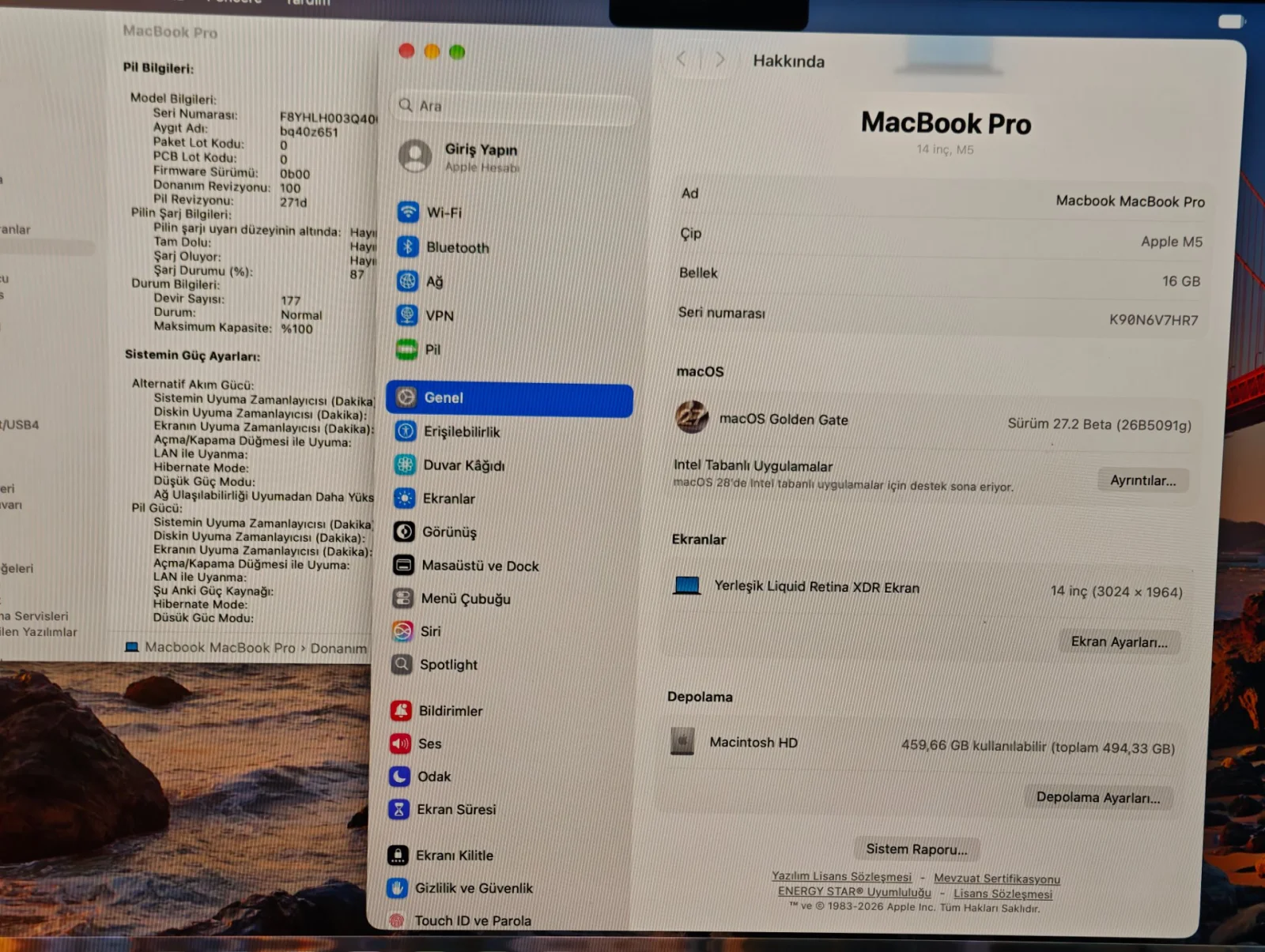 Apple MacBook Pro M5 16 GB RAM 512 GB SSD 14 inç - Görsel 6