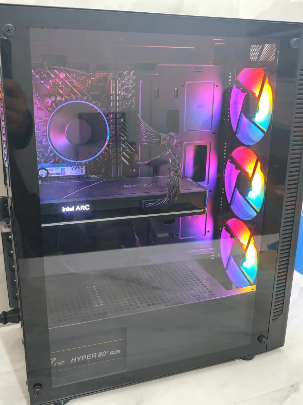 i5 12400F Intel Arc A750 16 GB RAM 512 GB SSD Gaming Bilgisayar - Görsel 2