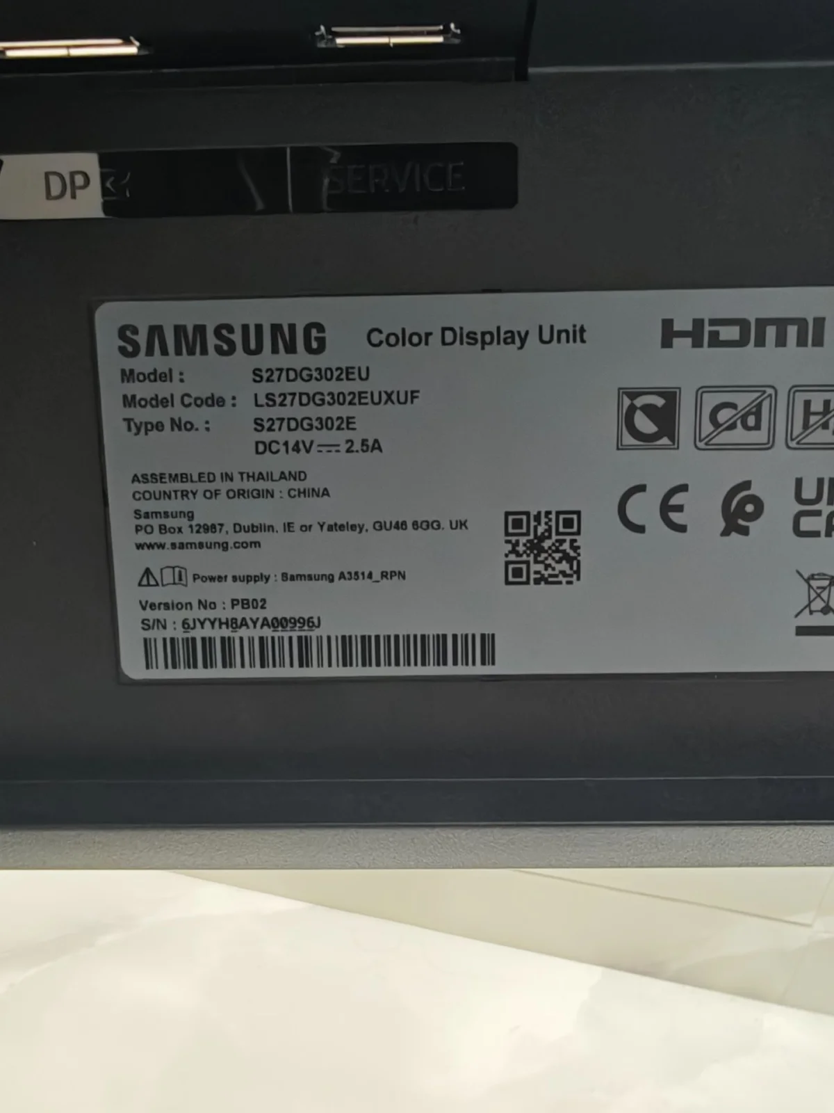 Samsung Samsung Odyssey G3 S27DG302EU 27" Full HD 180 Hz 1 ms Pivot Gaming - Görsel 4