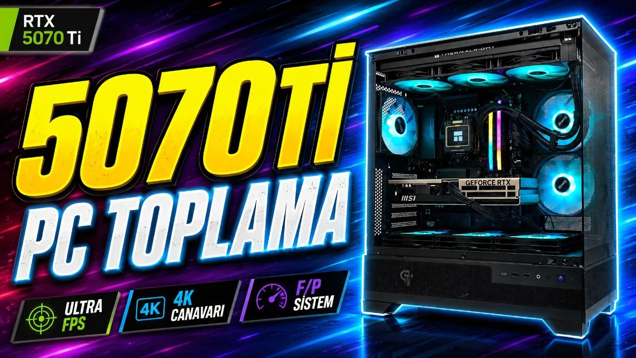 ROG Gaming PC Toplama | Intel Core Ultra 9 285K + RTX 5070 Ti video kapağı